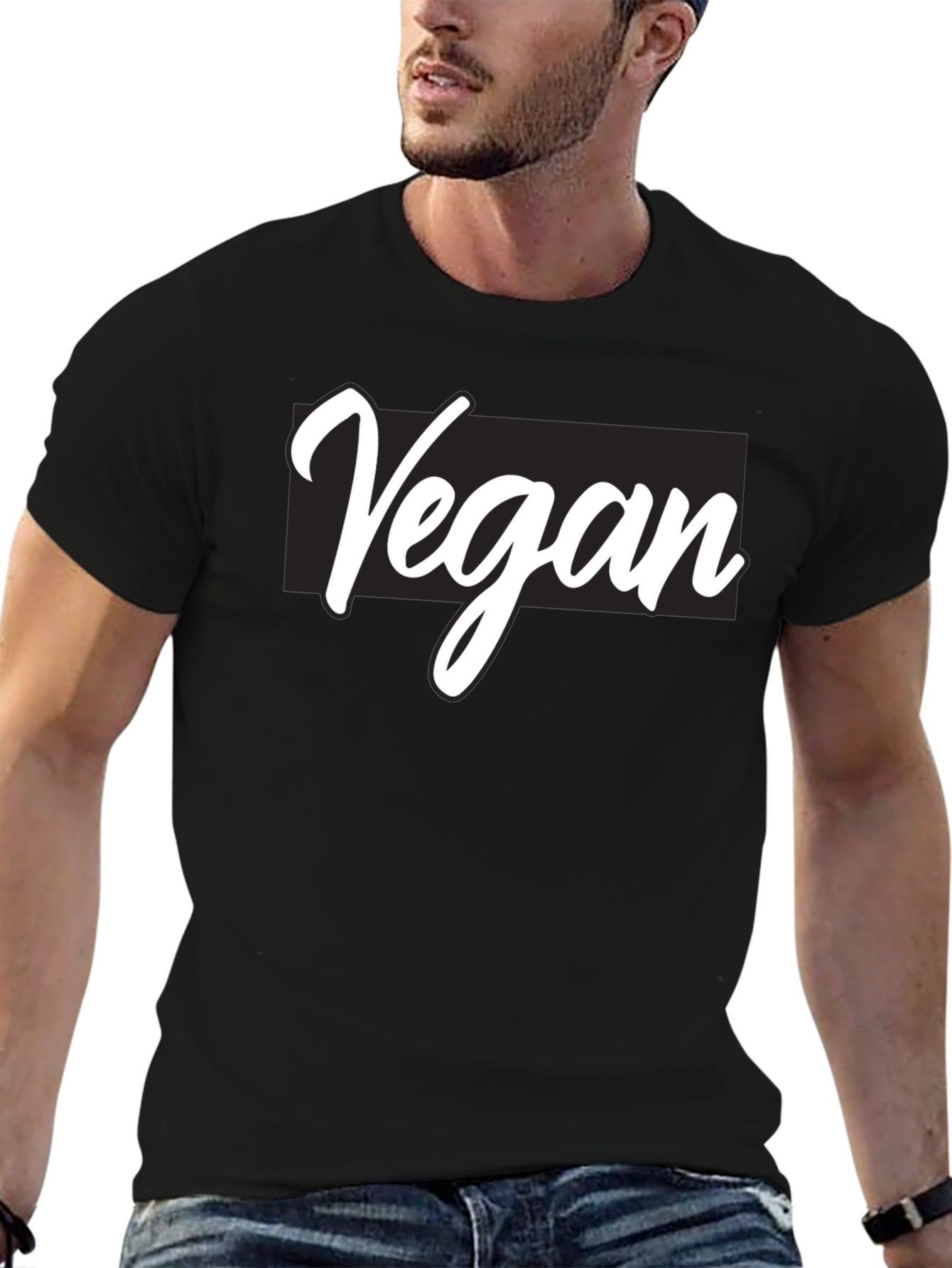 Vegan Statement T-Shirt - Bold & Stylish
