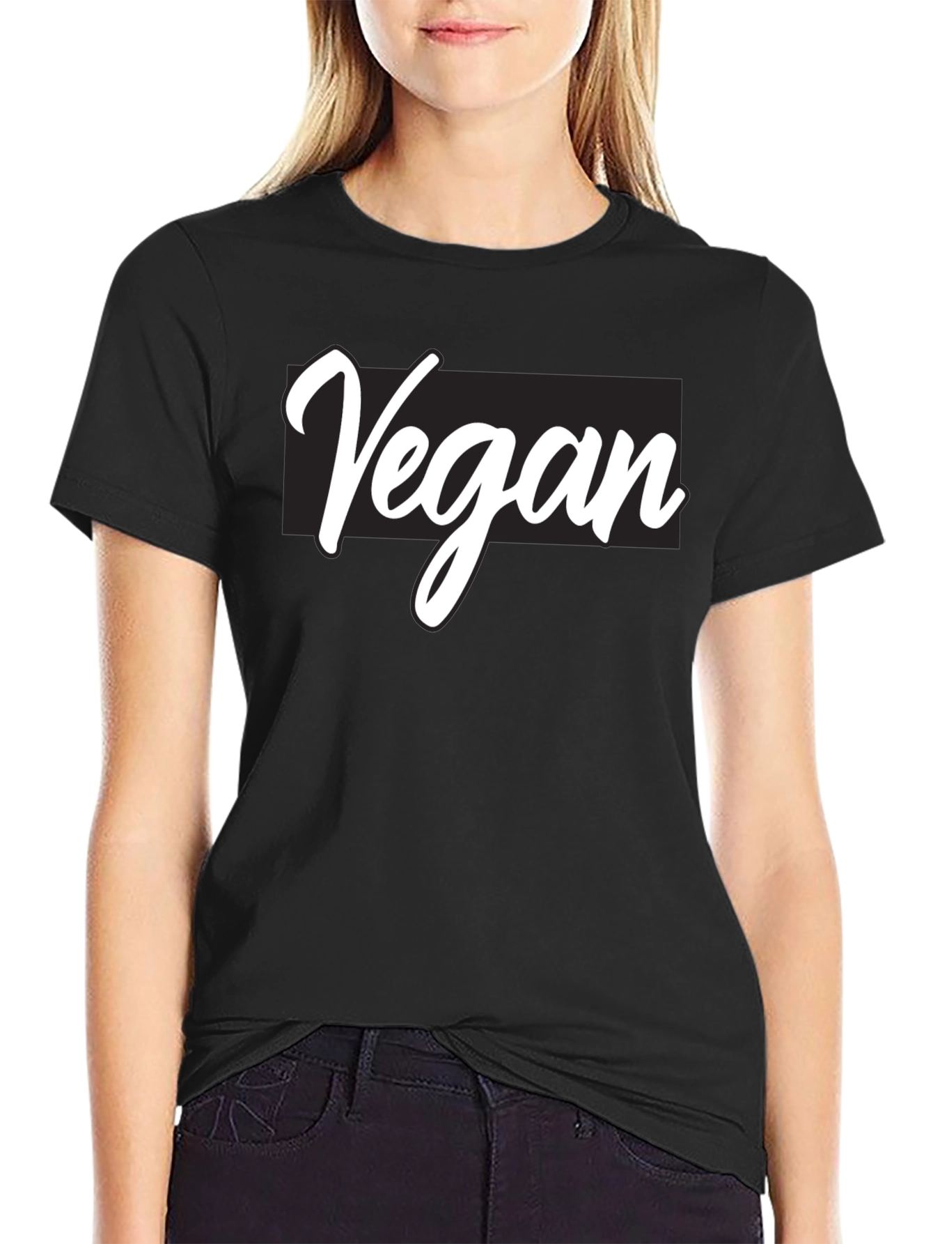 Vegan Statement T-Shirt - Bold & Stylish