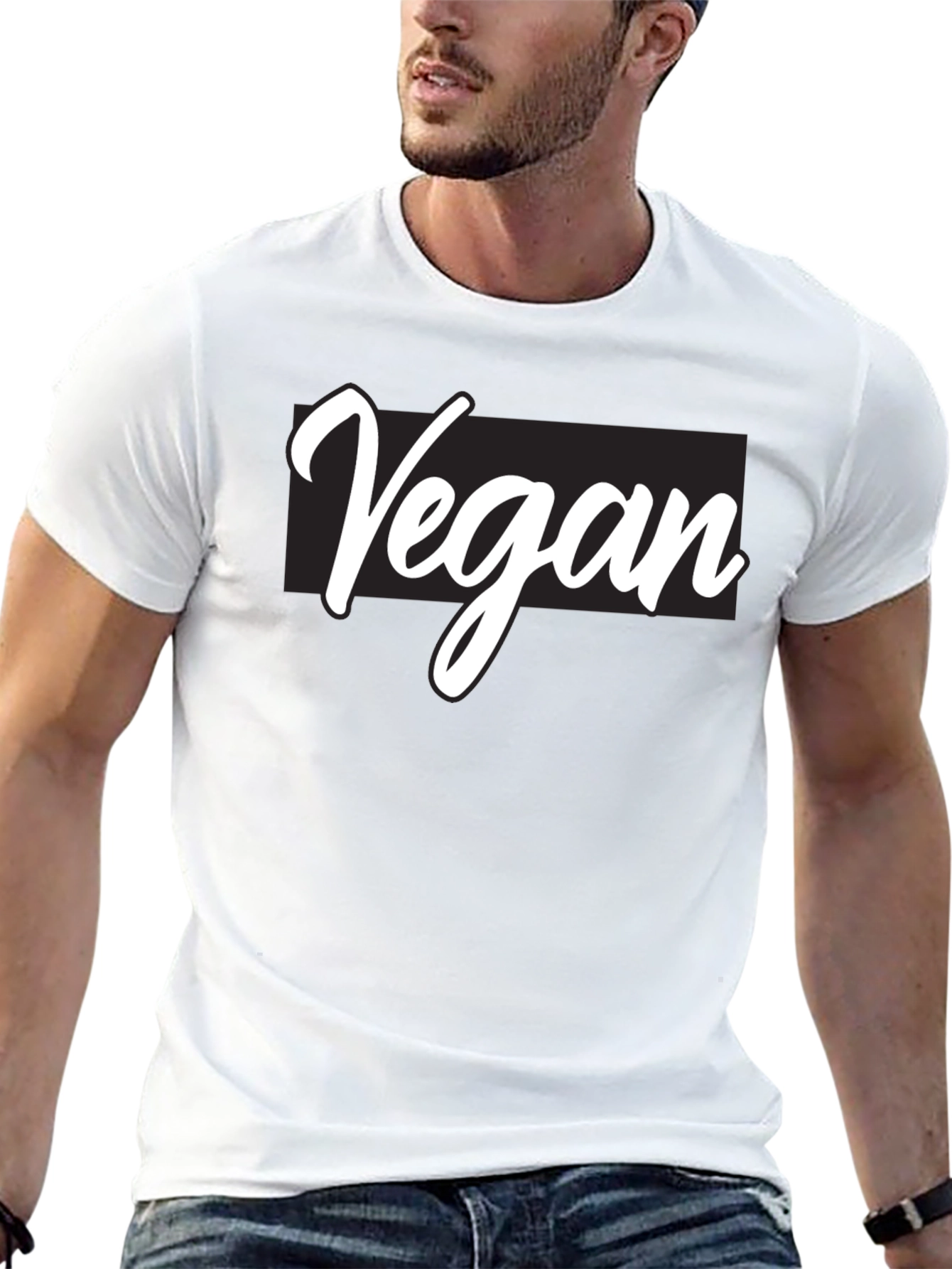 Vegan Statement T-Shirt - Bold & Stylish