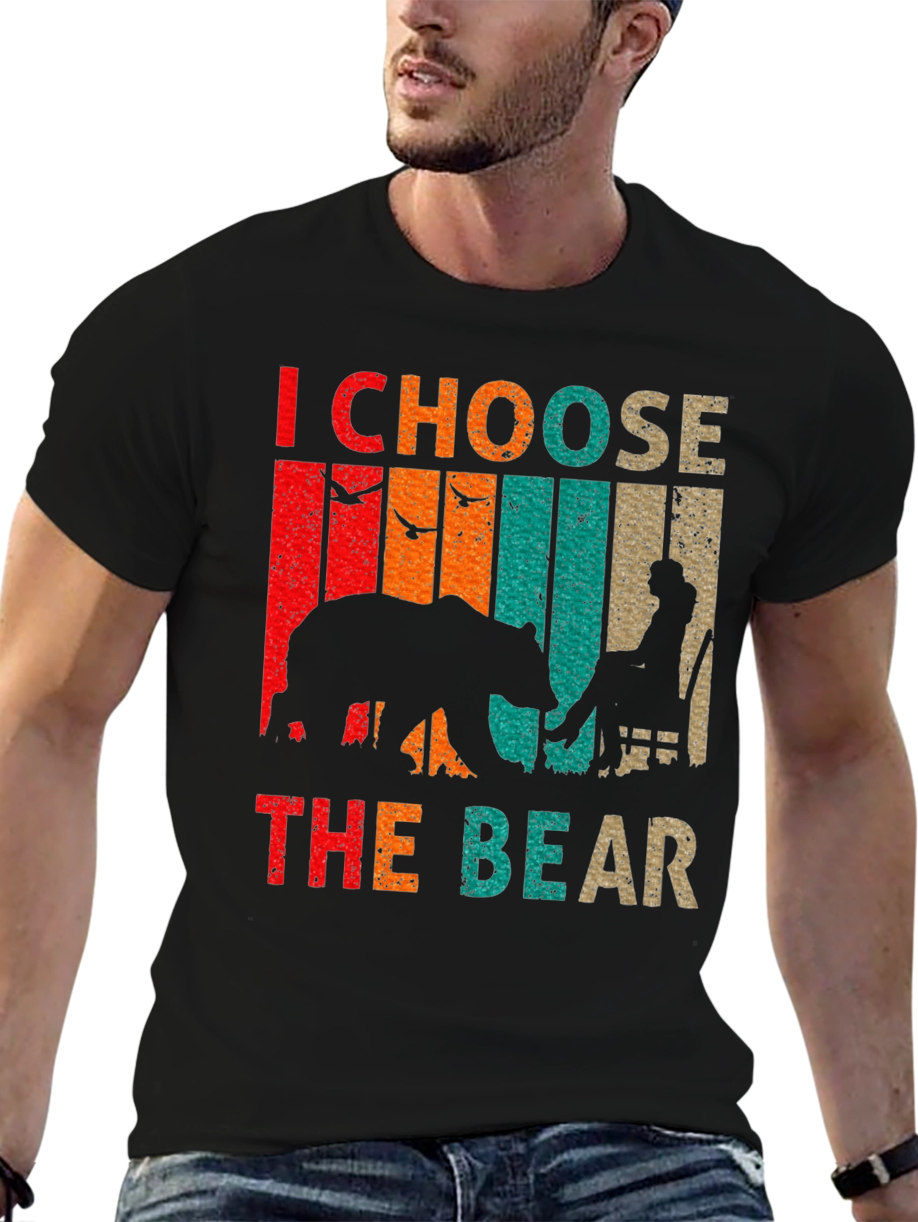 I Choose The Bear Graphic T-Shirt