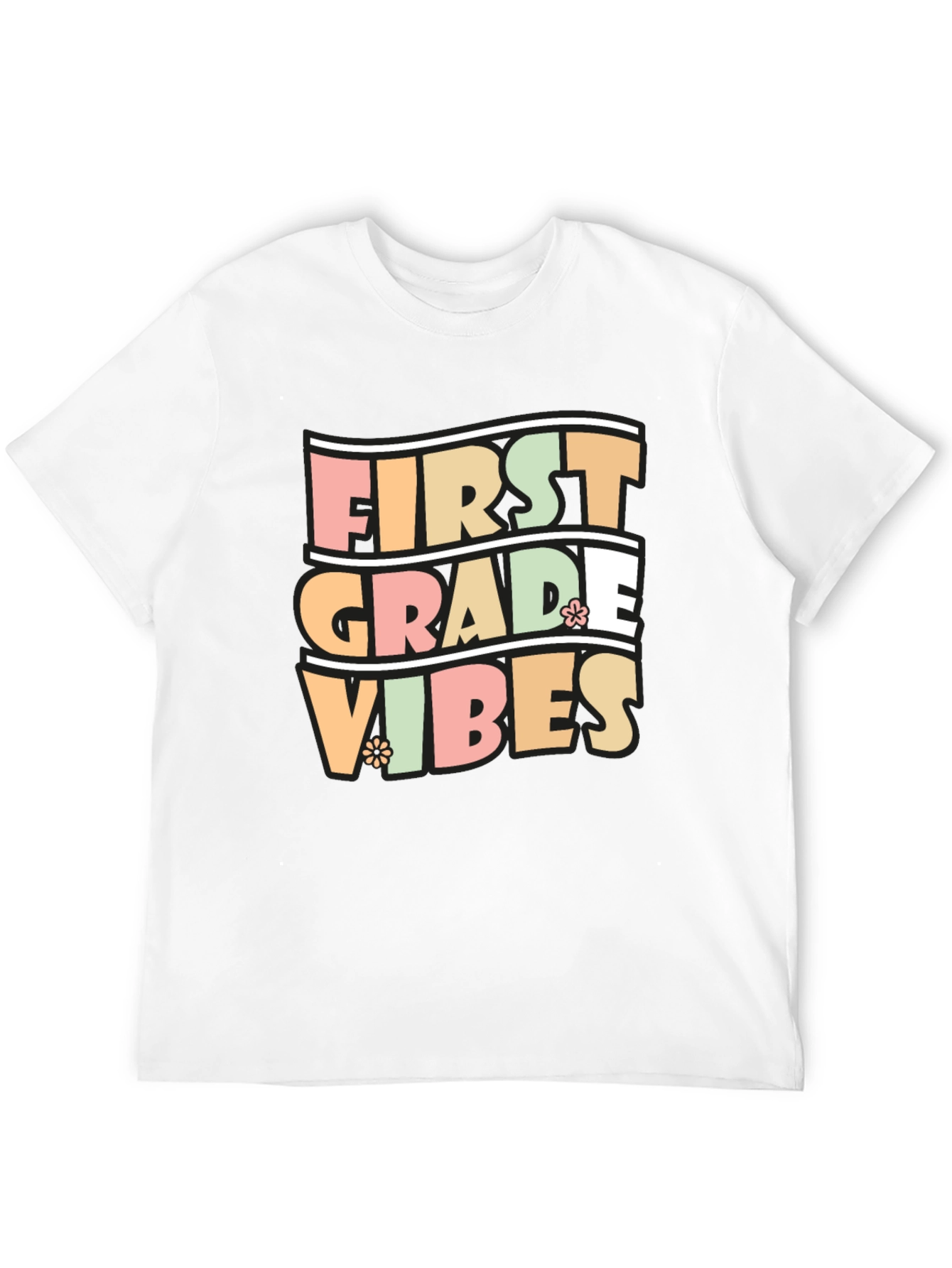 First Grade Vibes Graphic Tee