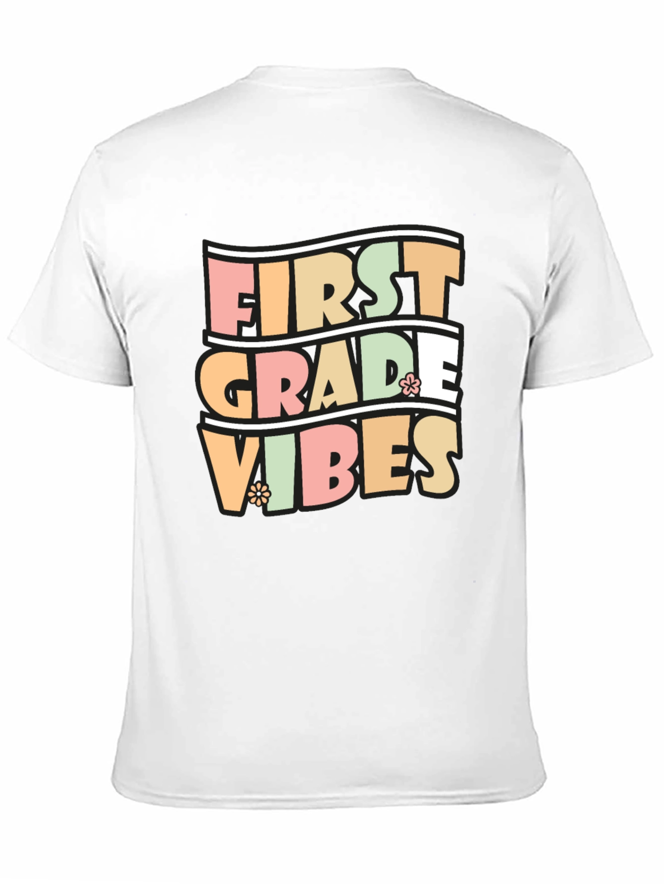 First Grade Vibes Graphic Tee