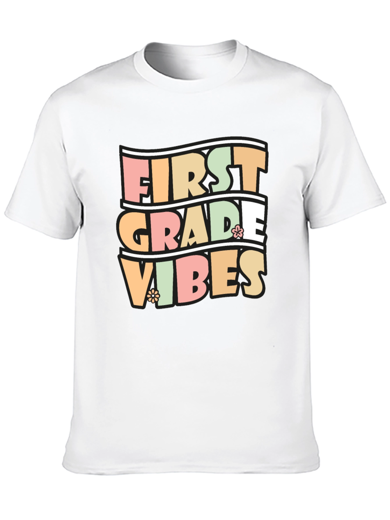 First Grade Vibes Graphic Tee