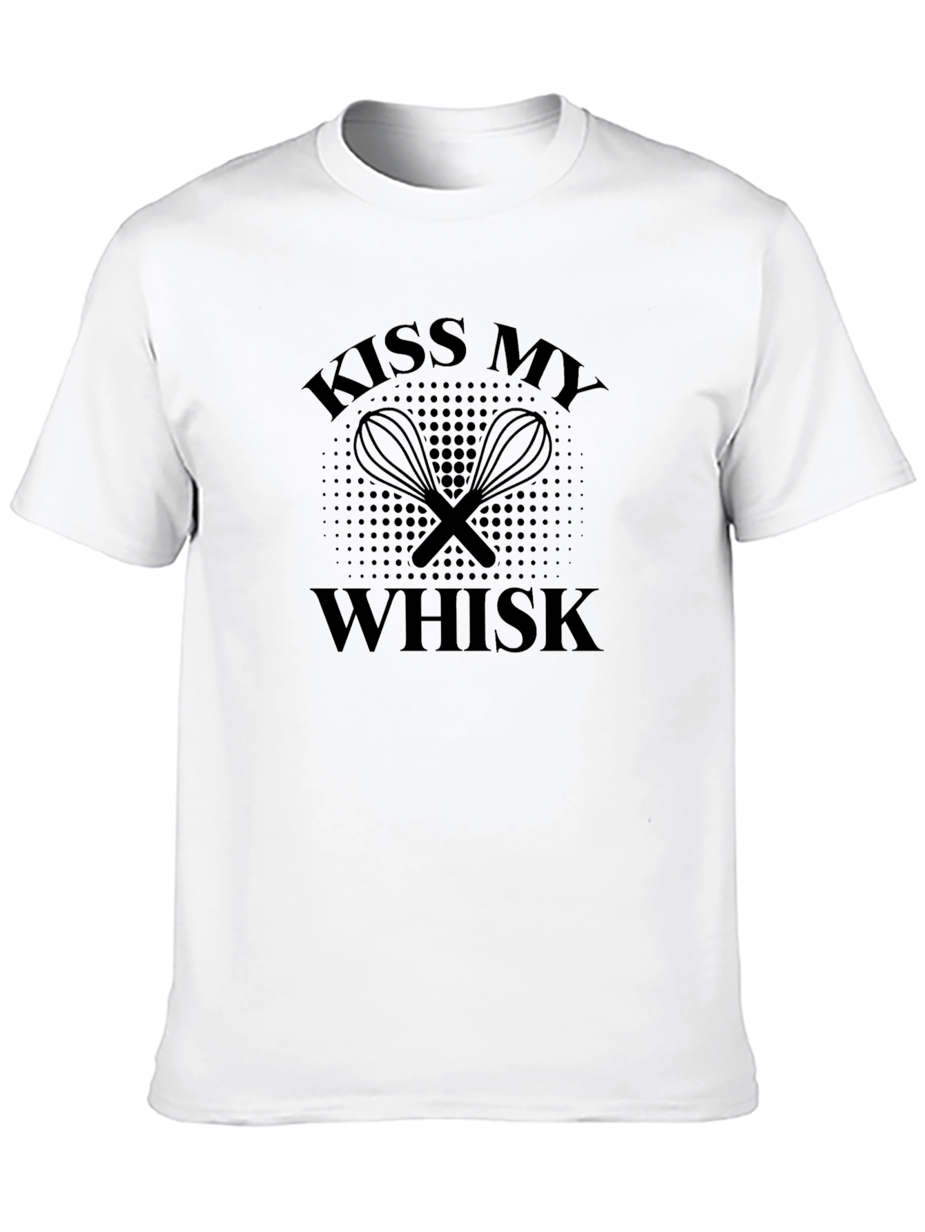 Kiss My Whisk Black T-Shirt