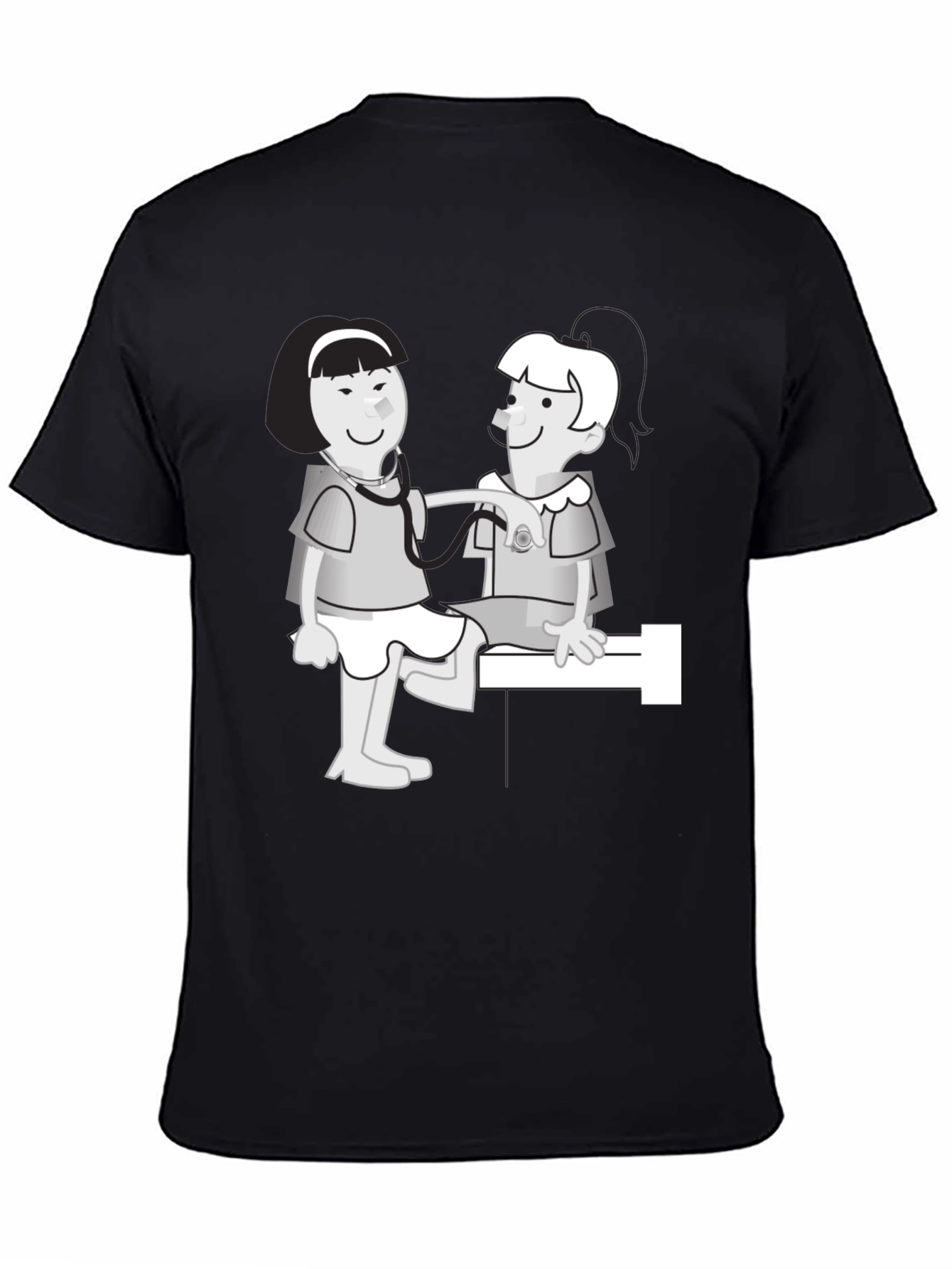 Cartoon Doctor T-Shirt - Novelty Graphic Tee