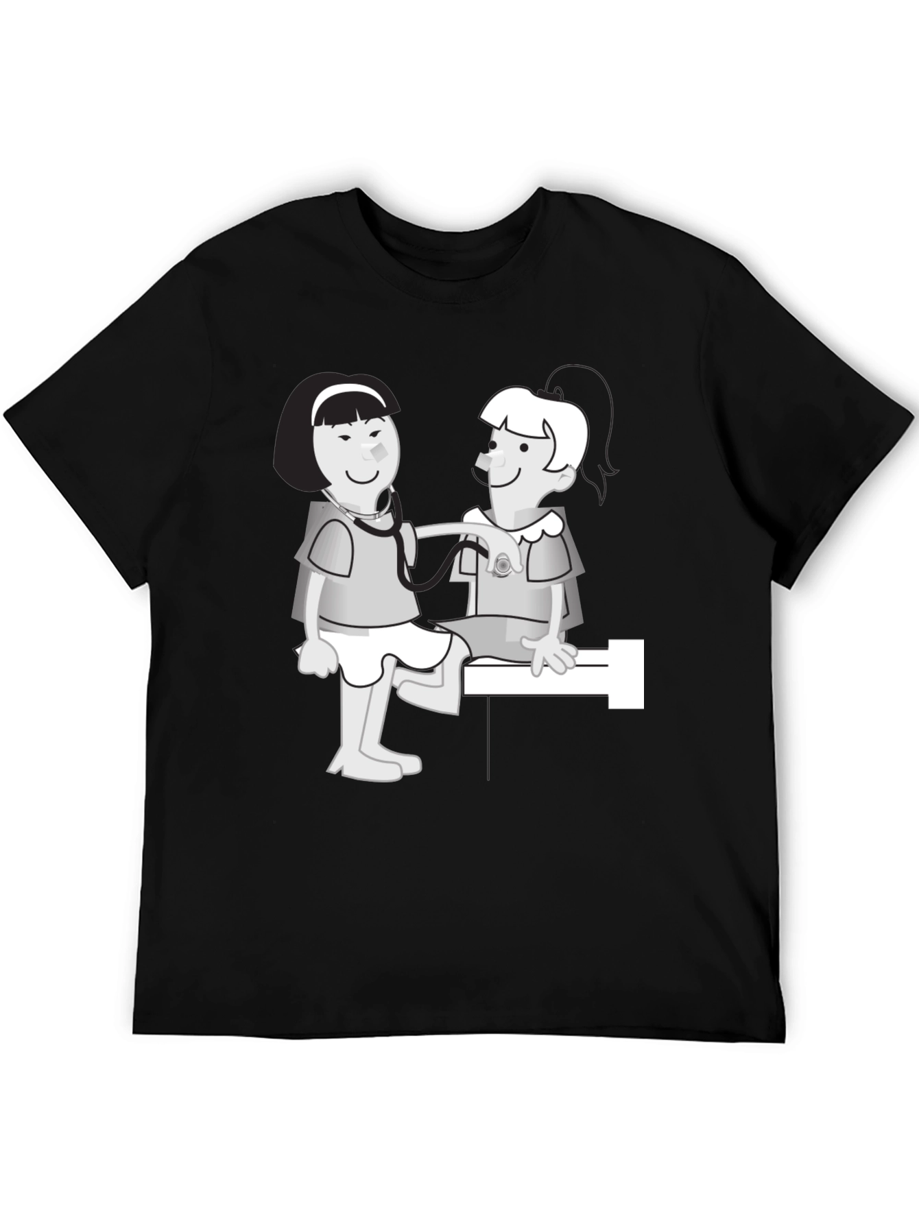 Cartoon Doctor T-Shirt - Novelty Graphic Tee