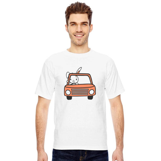 Rabbit Car Driving Driver Driver's License Passed