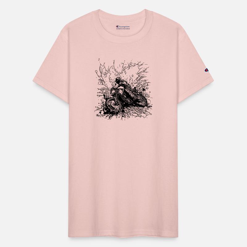 Racing Motorcycle Splash Style