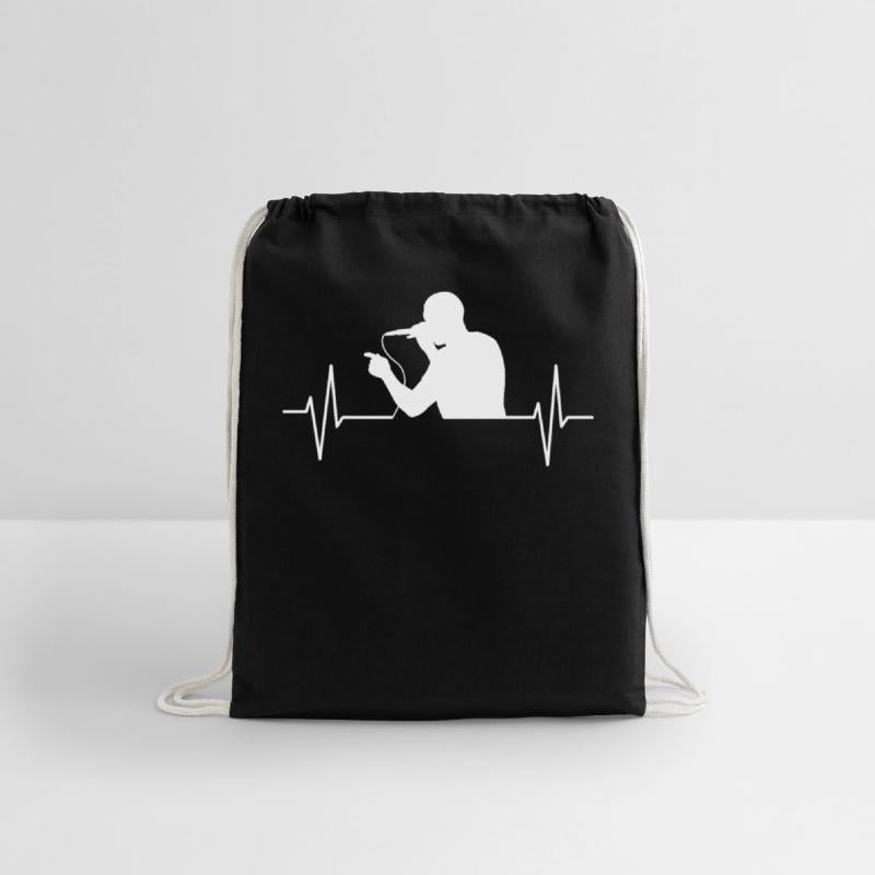 Rapper MC Hip Hop Rap Freestyle Battle ECG Line