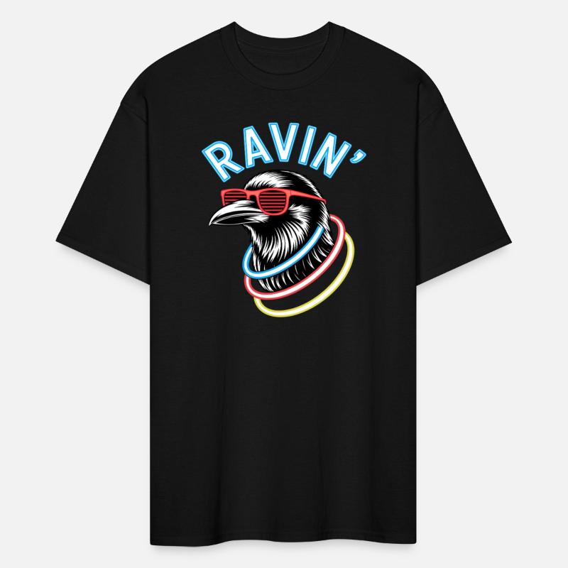 Ravin' Rave Festival Fun with Cool Raven