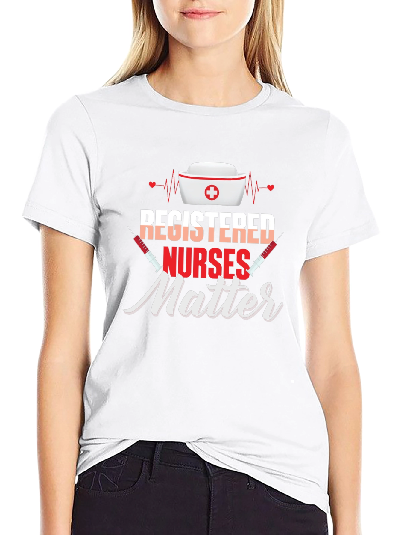 Registered Nurses Matter Graphic T-Shirt