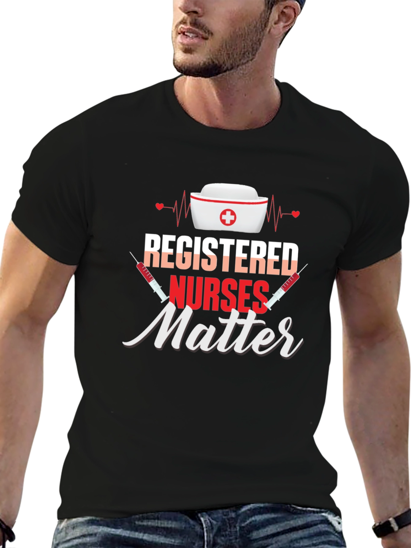 Registered Nurses Matter Graphic T-Shirt