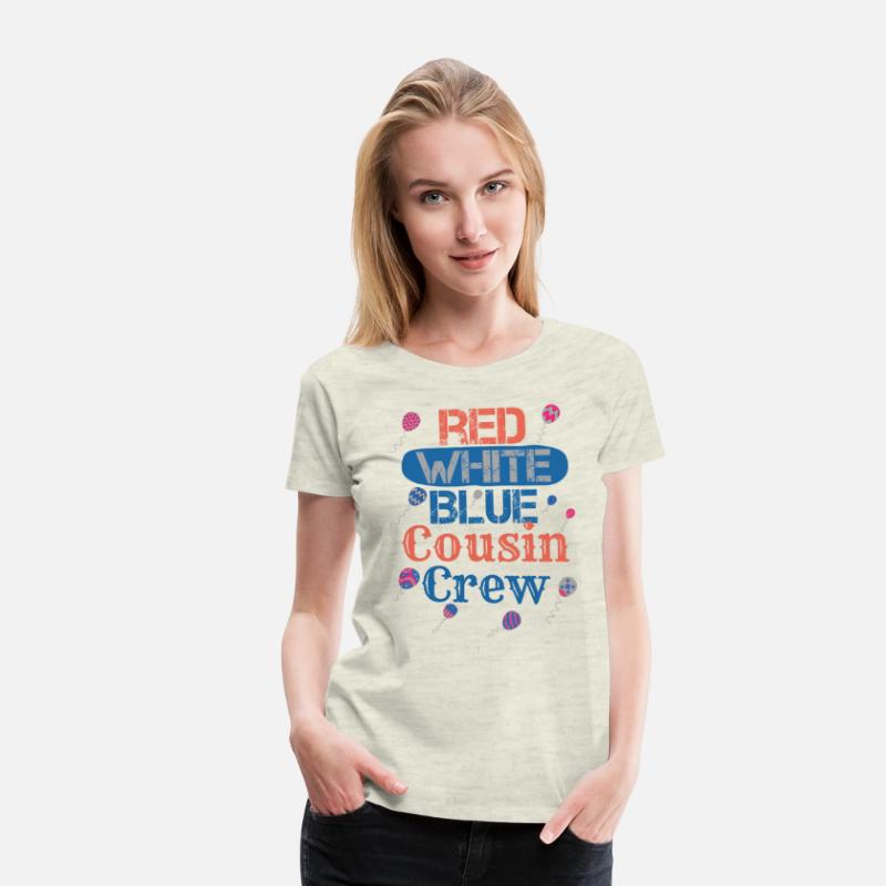 Red White Blue Cousin Crew Funy Patriotic