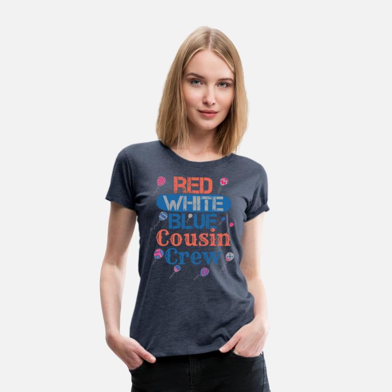 Red White Blue Cousin Crew Funy Patriotic