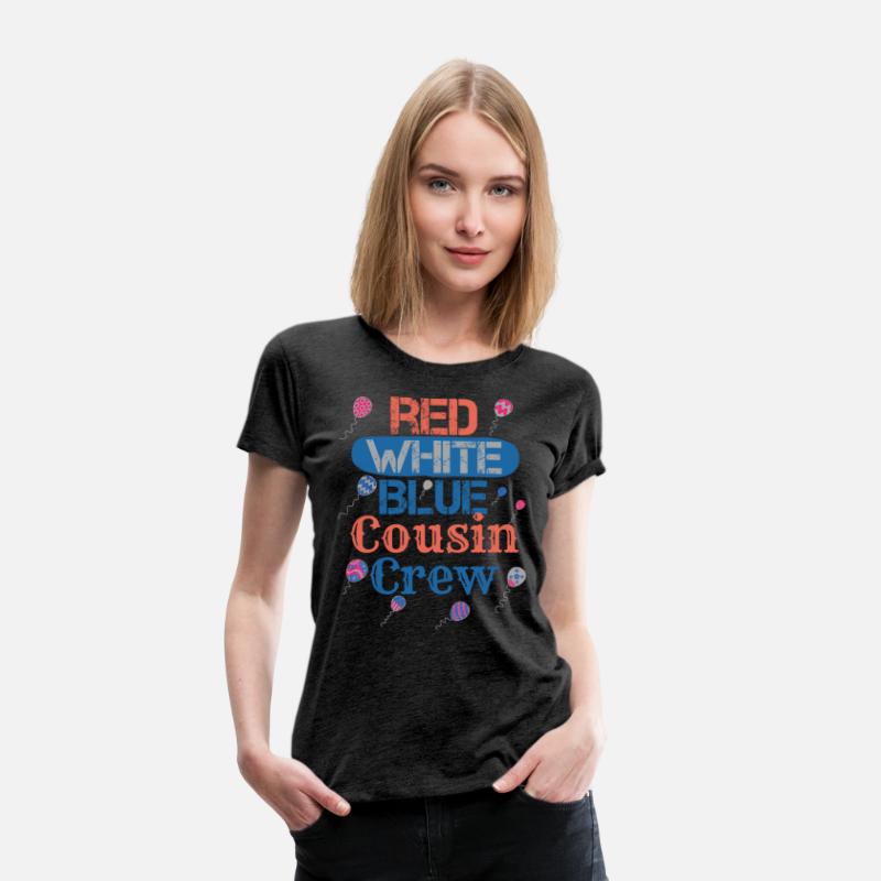 Red White Blue Cousin Crew Funy Patriotic