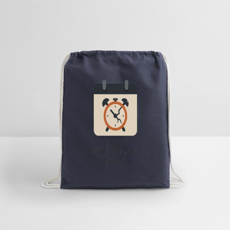 Remind Me Later – Procrastination Funny Clock Desi