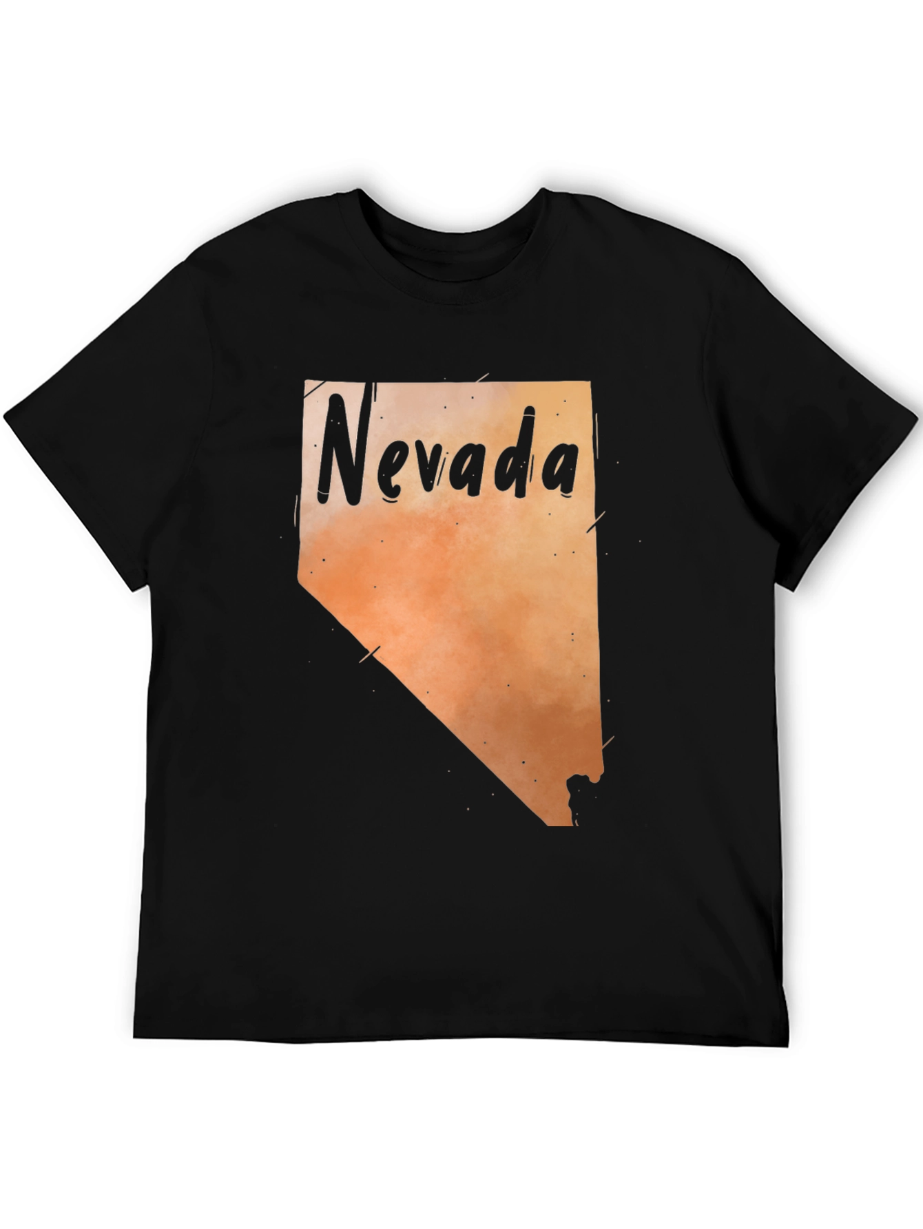 Nevada State Map Graphic Tee - Unisex