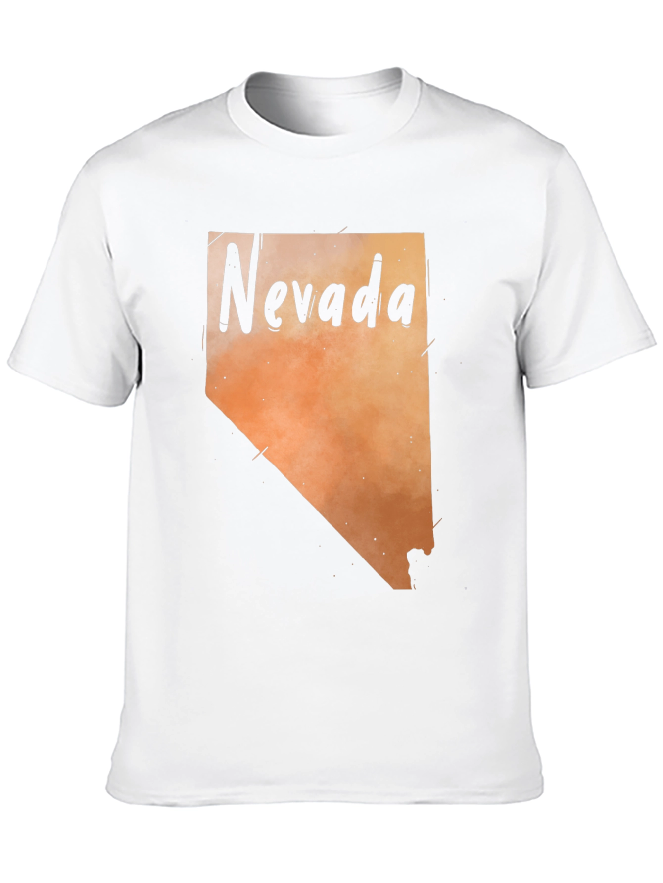 Nevada State Map Graphic Tee - Unisex
