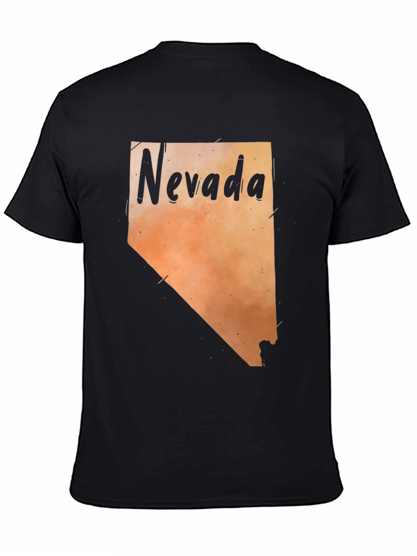 Nevada State Map Graphic Tee - Unisex