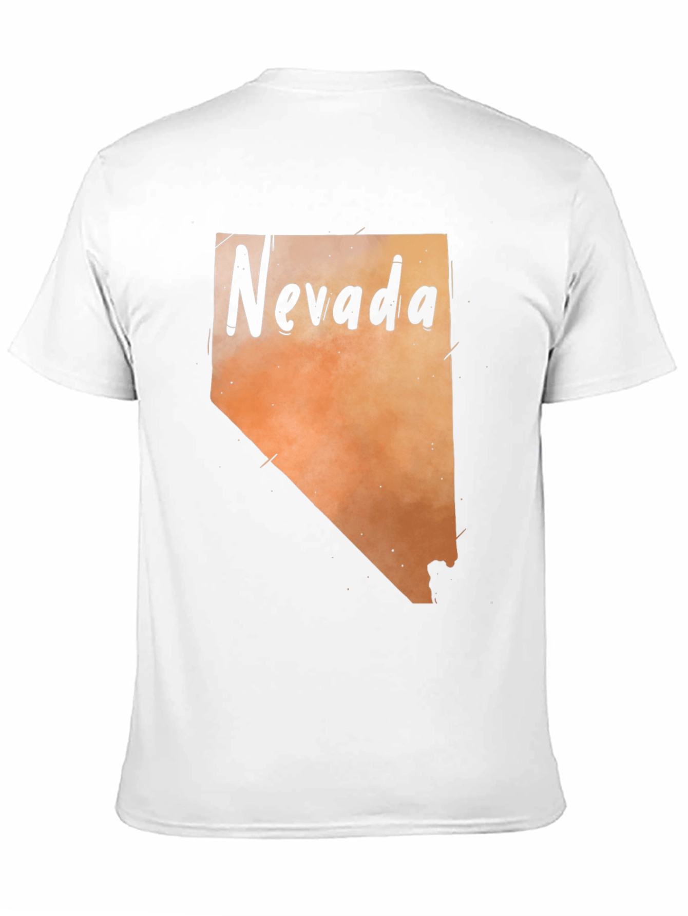 Nevada State Map Graphic Tee - Unisex