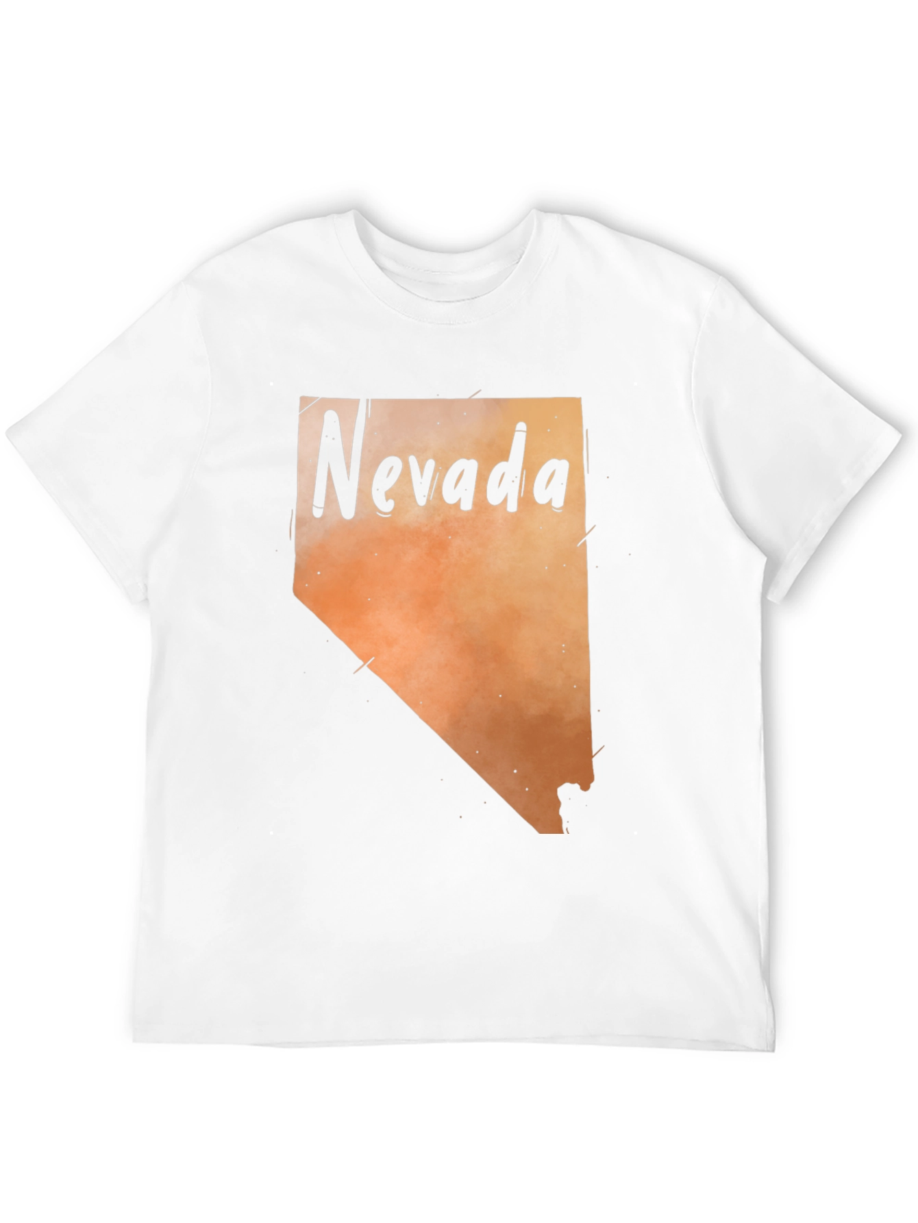Nevada State Map Graphic Tee - Unisex