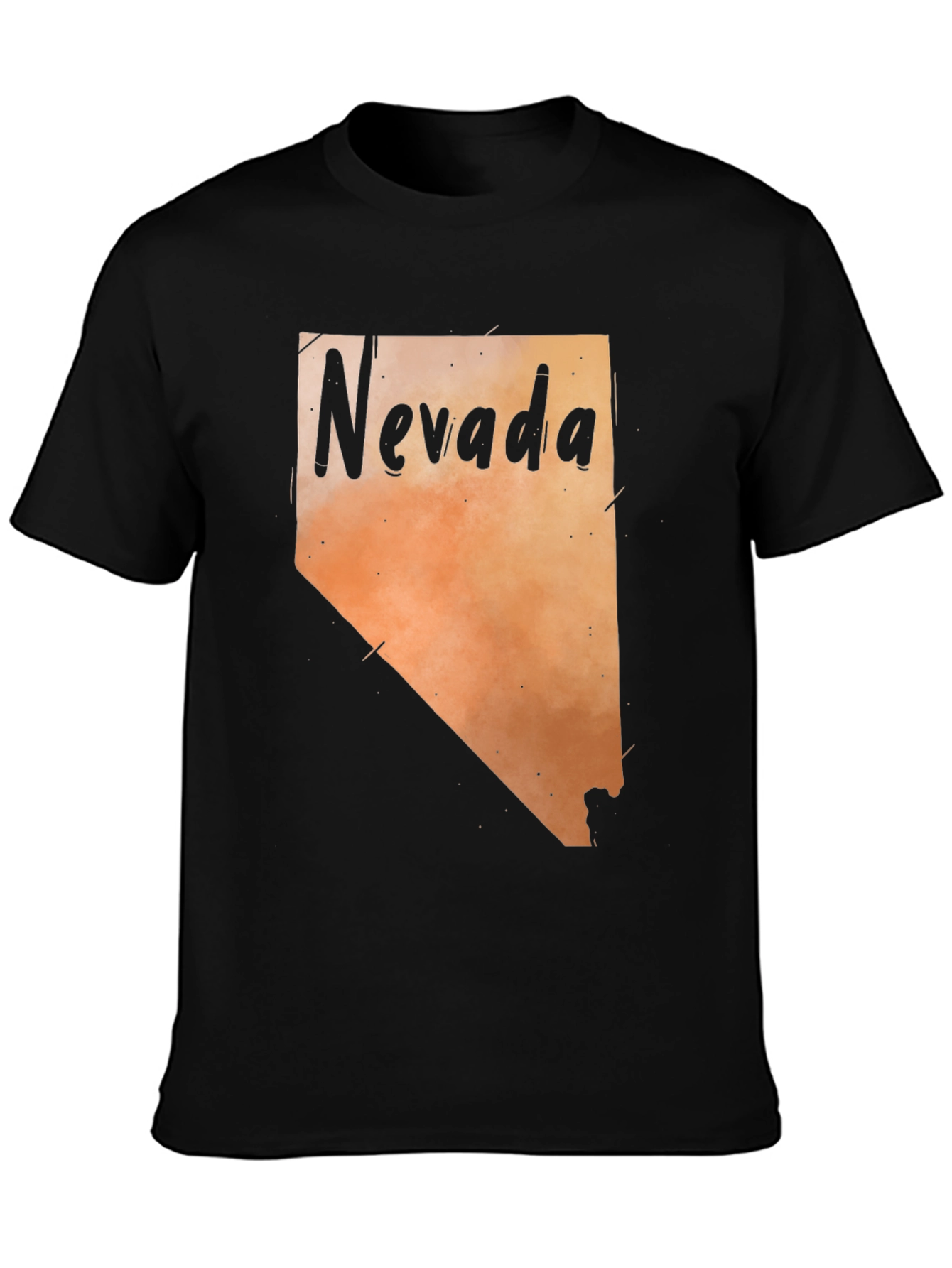 Nevada State Map Graphic Tee - Unisex