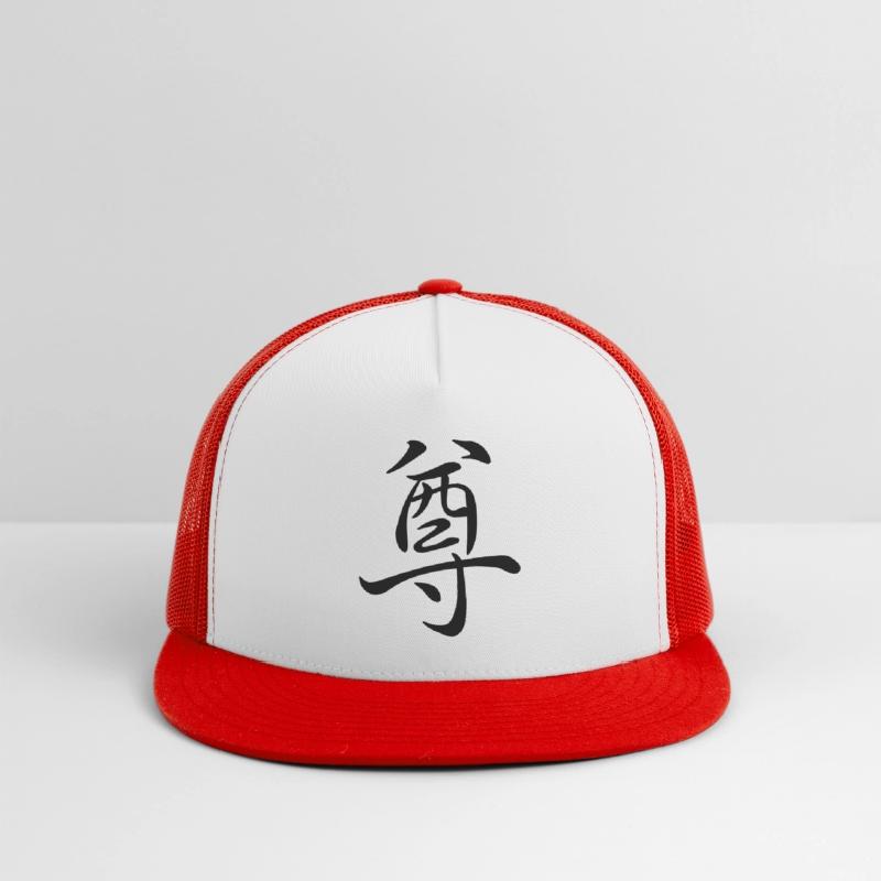 "Respekt" in japanese, chinese Letters, Kanji