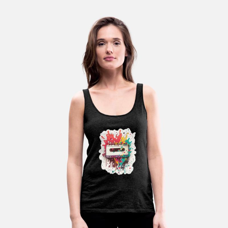 Retro Cassette Sticker Style