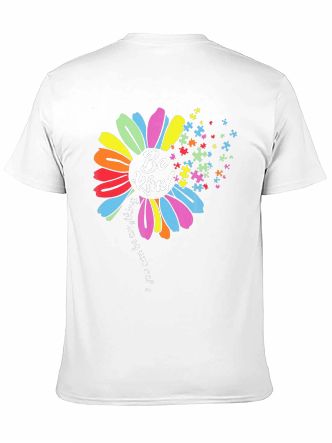 Be Kind Autism Awareness Flower T-Shirt