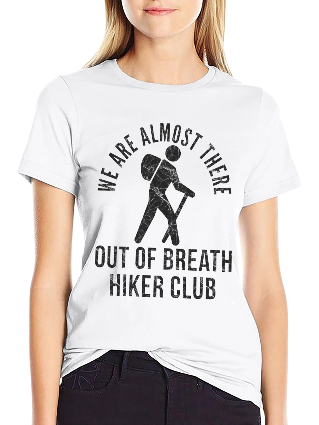 Out of Breath Hiker Club Graphic Tee