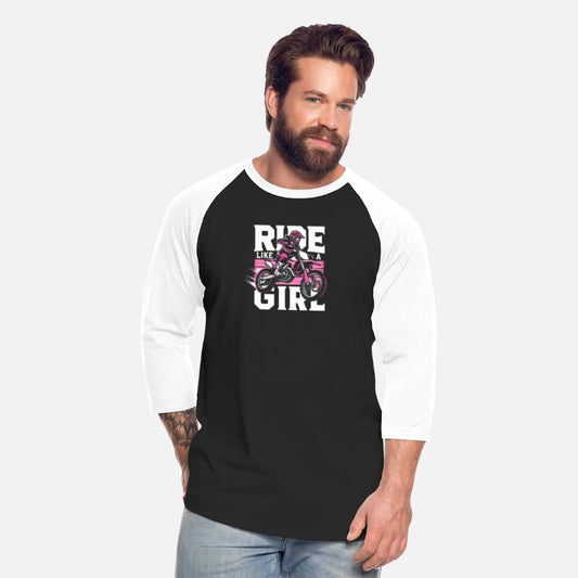 Ride Like A Girl Dirt Bike Motocross Motorcycle