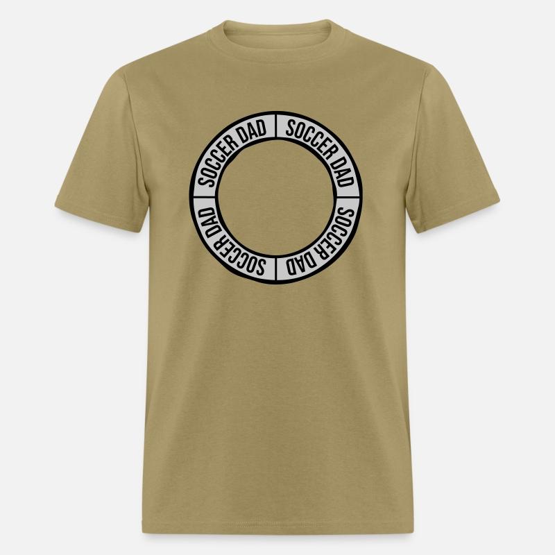 Ring soccer dad logo