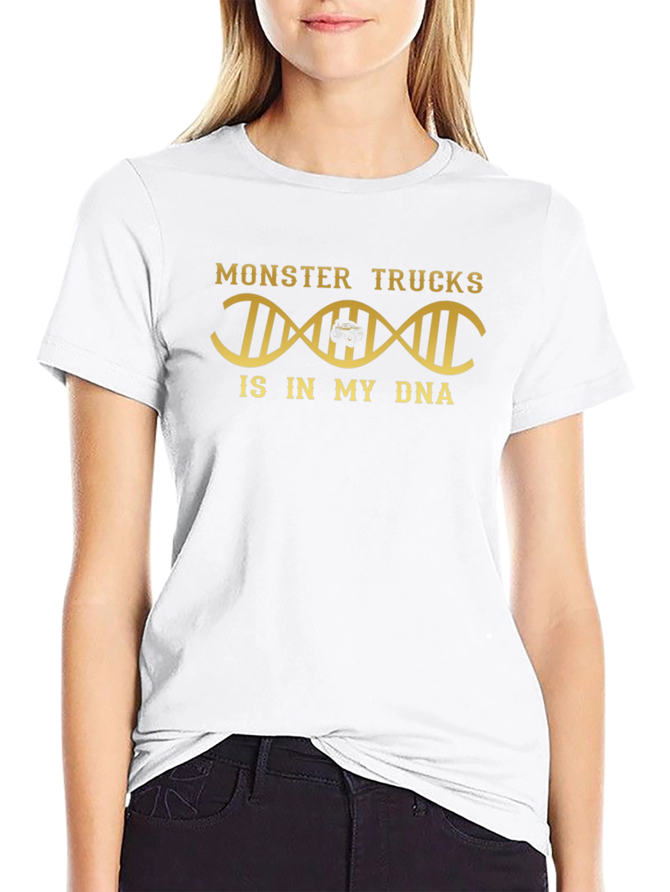 Monster Truck DNA T-Shirt -  Truck Lover Gift
