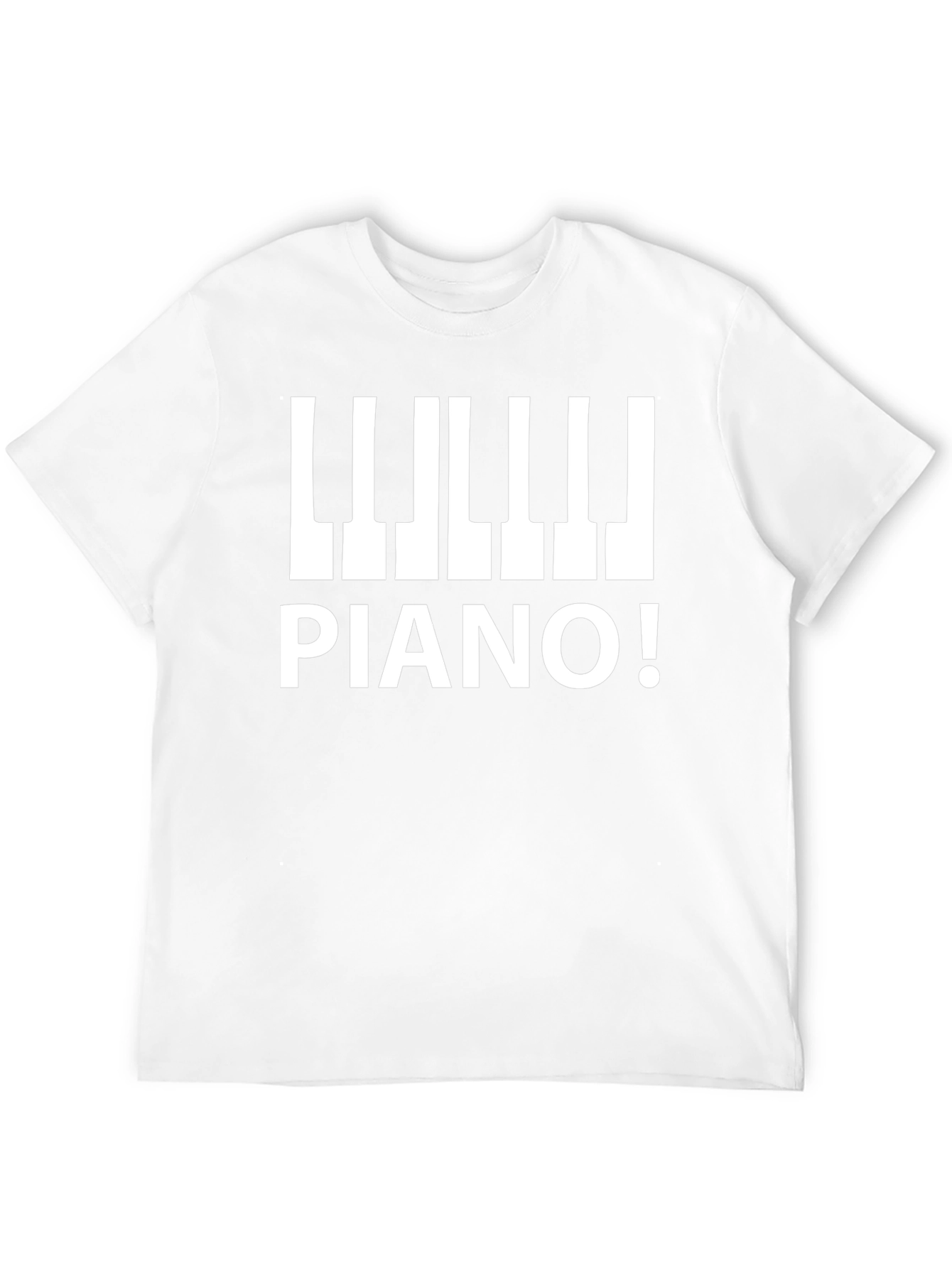Piano Keys T-Shirt - Music Lover Tee