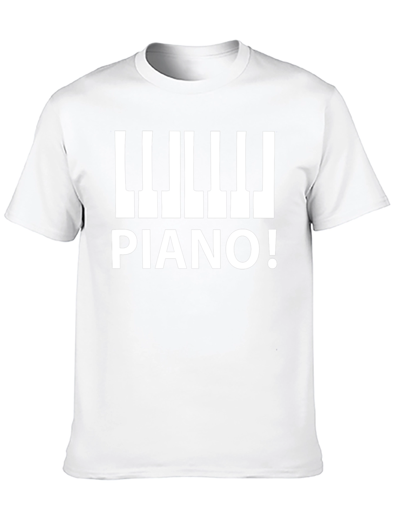 Piano Keys T-Shirt - Music Lover Tee