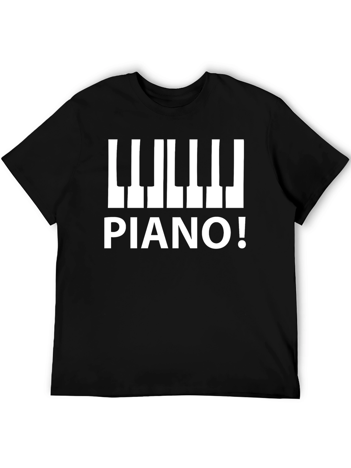 Piano Keys T-Shirt - Music Lover Tee