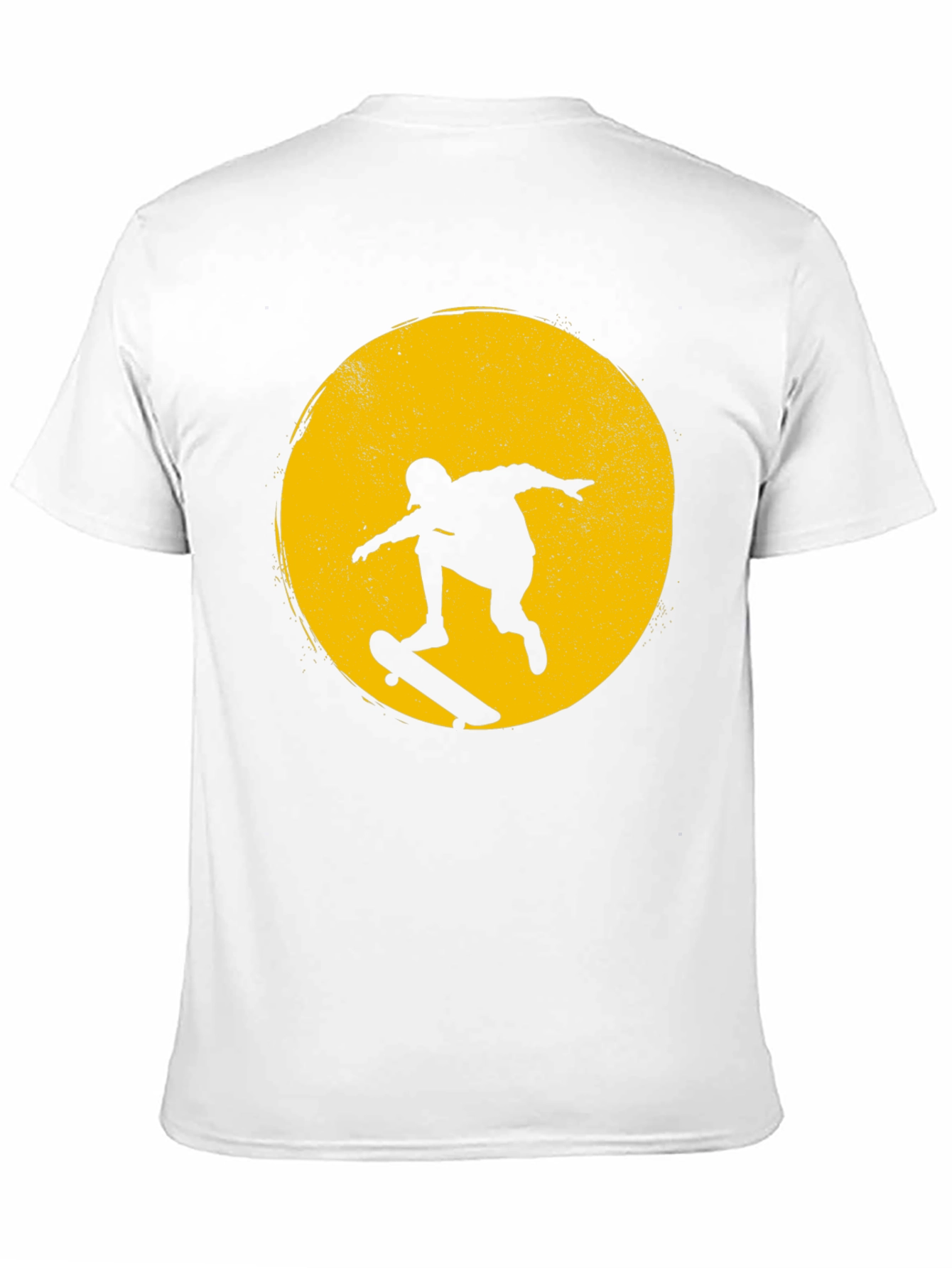 Skater Silhouette Graphic Tee - Mens Black T-Shirt