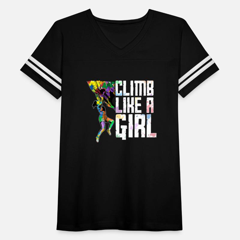 Rock Climbing Bouldering Climb Like a Girl