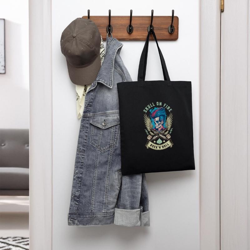 Rockabilly Skull Rock'n'roll 50s Hairstyle Vinatge