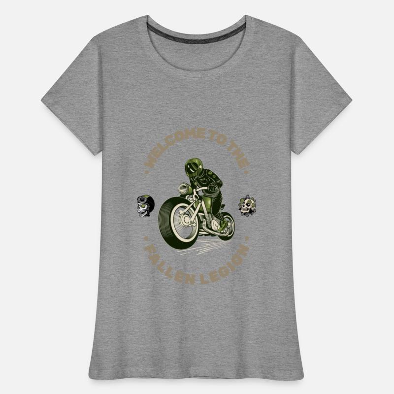 Rocker biker skull motorcycle gang