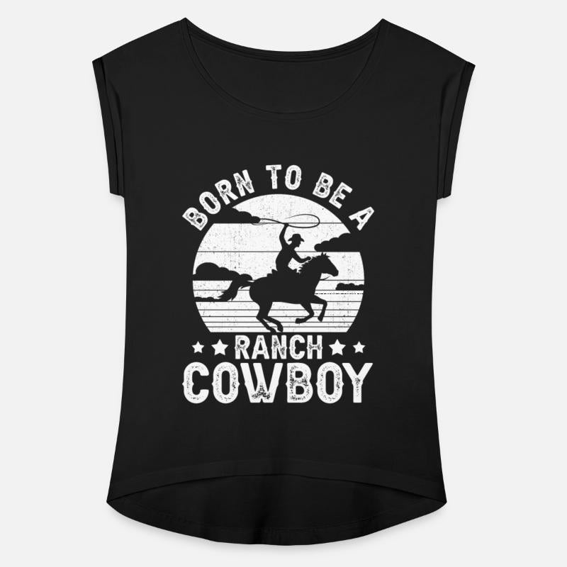 Rodeo Cowboy Born To Ranch Cowboy