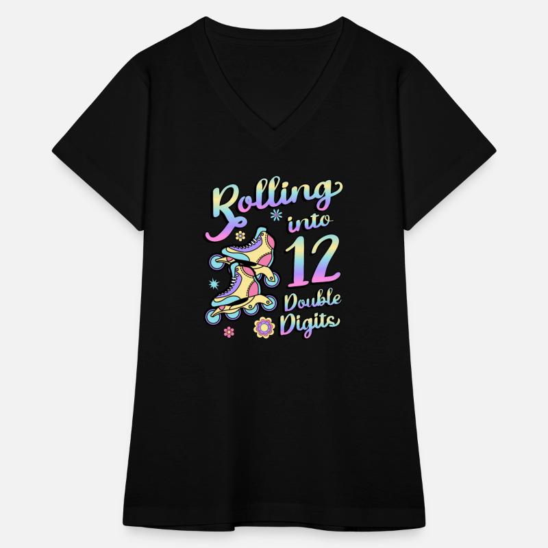 Rolling Into 12 Double Digits Floral Skaters 12th