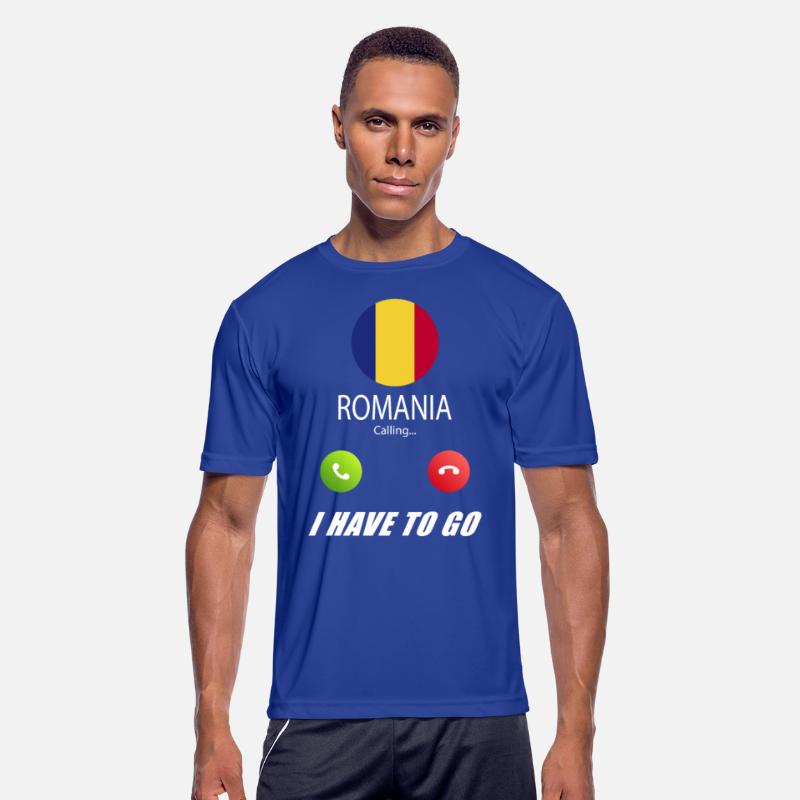 Romania is calling Is calling Flag Saying