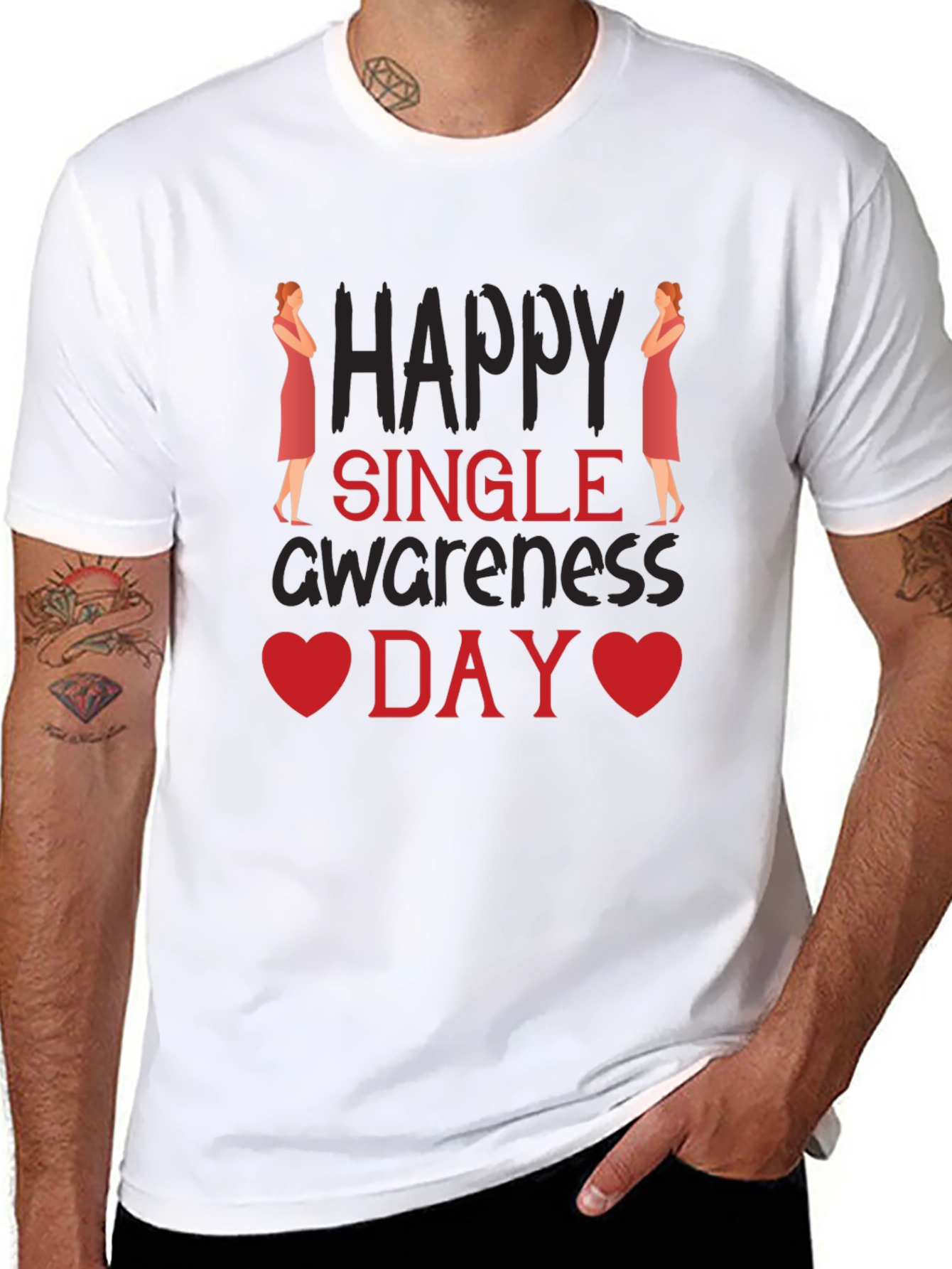 Happy Single Awareness Day T-Shirt