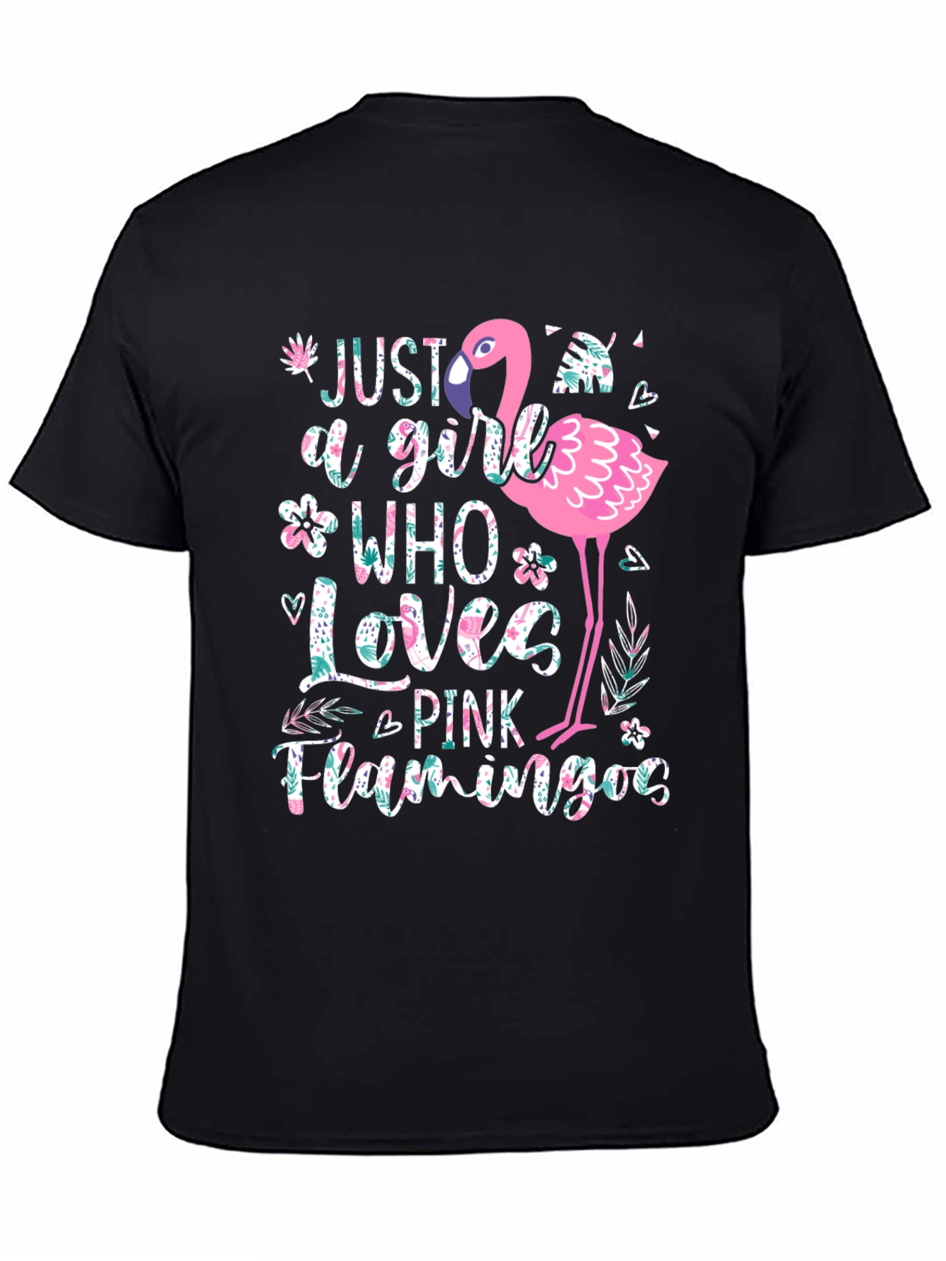 Pink Flamingo Lover T-Shirt - Girls Graphic Tee