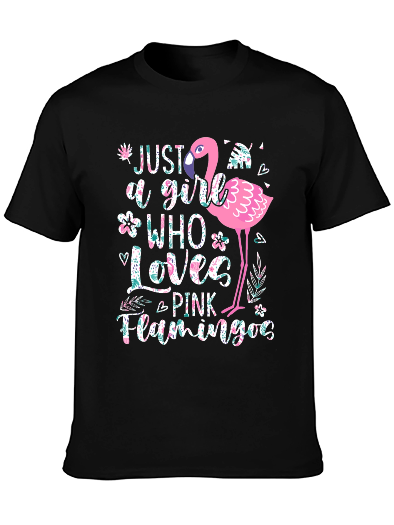 Pink Flamingo Lover T-Shirt - Girls Graphic Tee