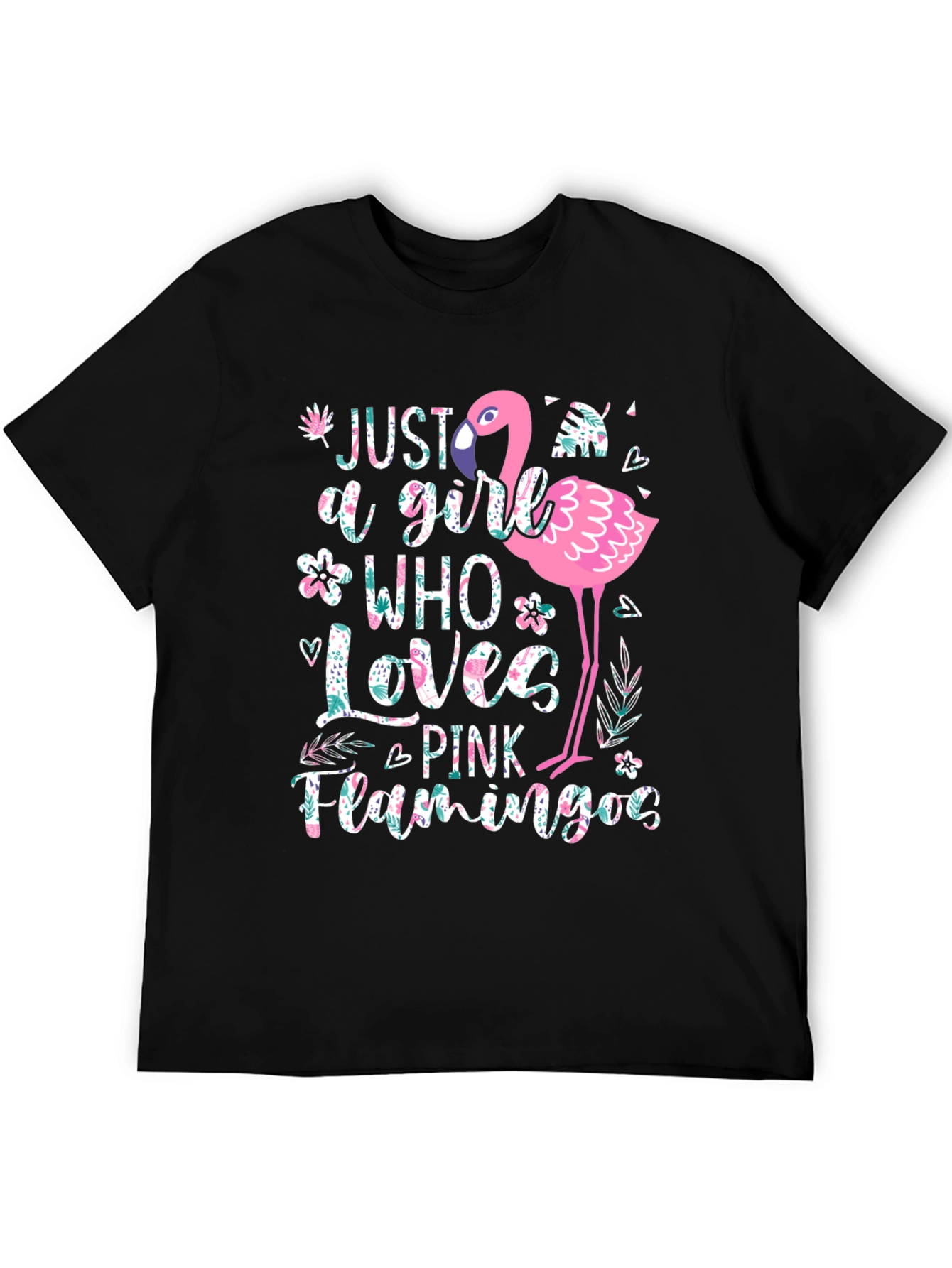 Pink Flamingo Lover T-Shirt - Girls Graphic Tee