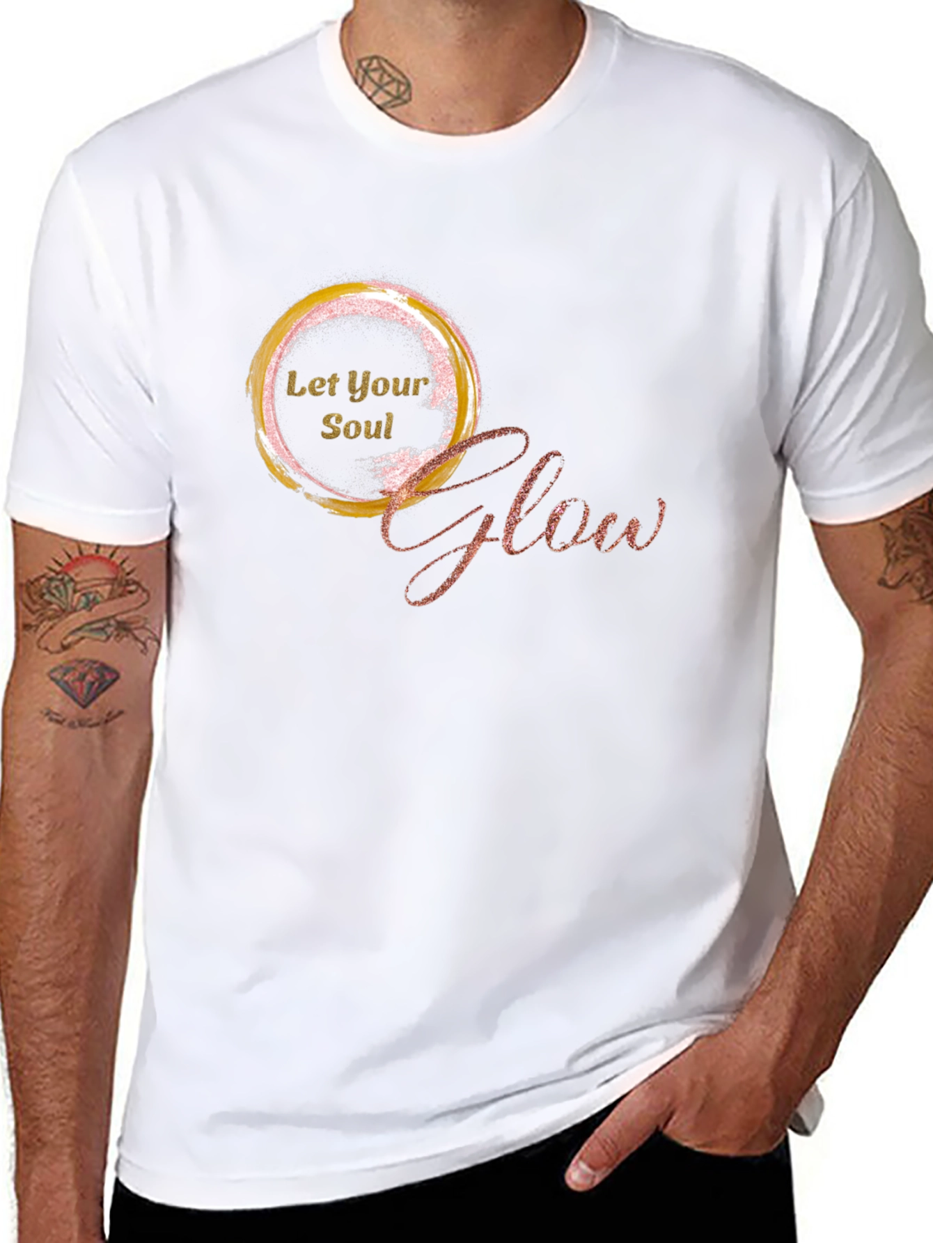 Let Your Soul Glow - Stylish Graphic Tee