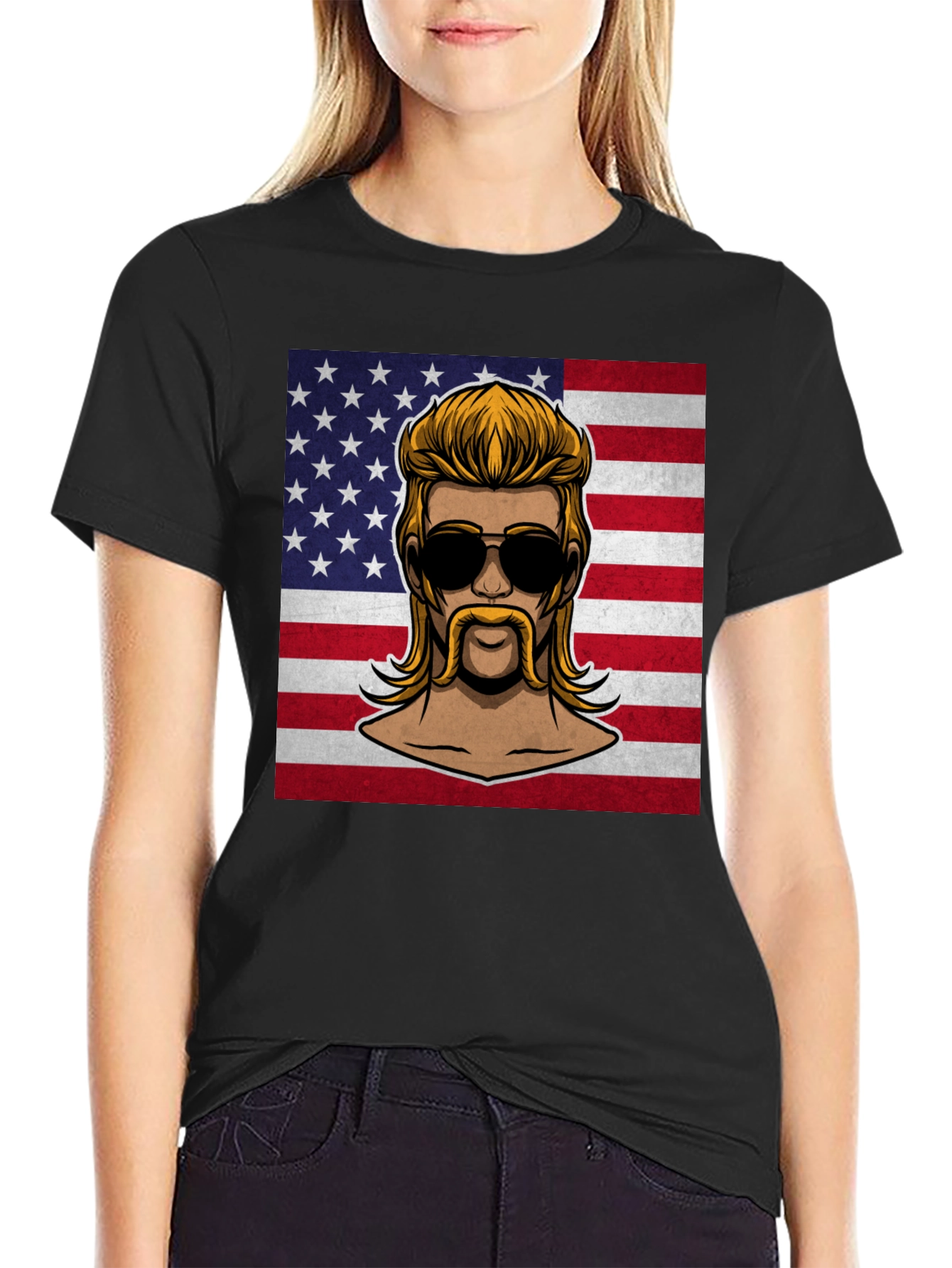 USA Mullet Man T-Shirt