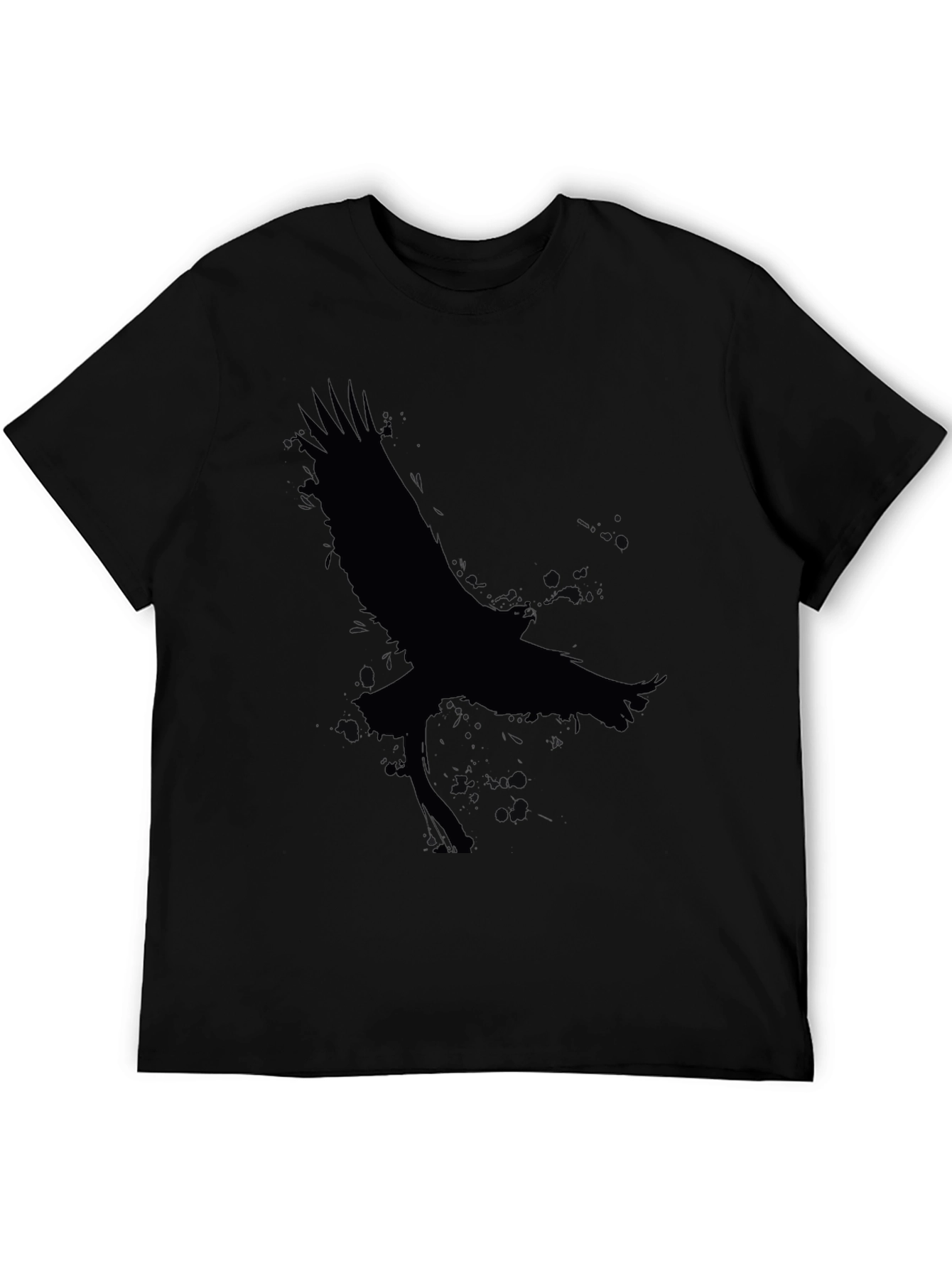 Black Eagle Graphic Tee - Mens Short Sleeve